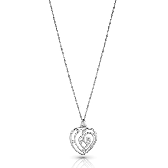 Orphelia 'Euphoria' Women's 925 Sterling Silver Chain with Pendant - Silver ZH-7522