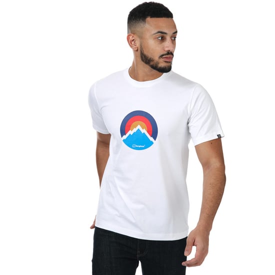 Men's Berghaus Modern Mountain T-Shirt in White