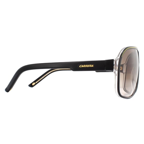 Carrera Aviator Mens Schwarz Braun Gradient Sonnenbrille - Image 4