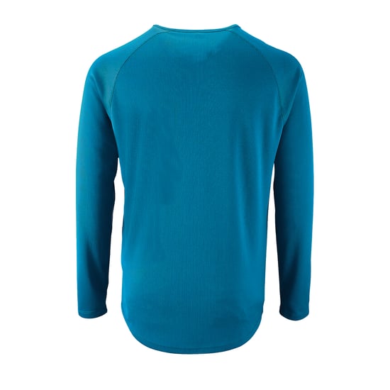SOLS Mens Sporty Langarm Performance T-Shirt (Aqua) - Image 3