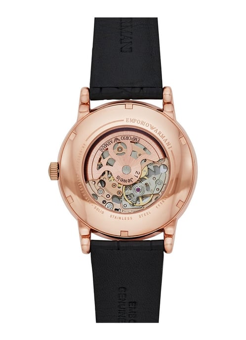 Emporio Armani Luigi Schwarz Herren Armbanduhr AR60007 - Image 4