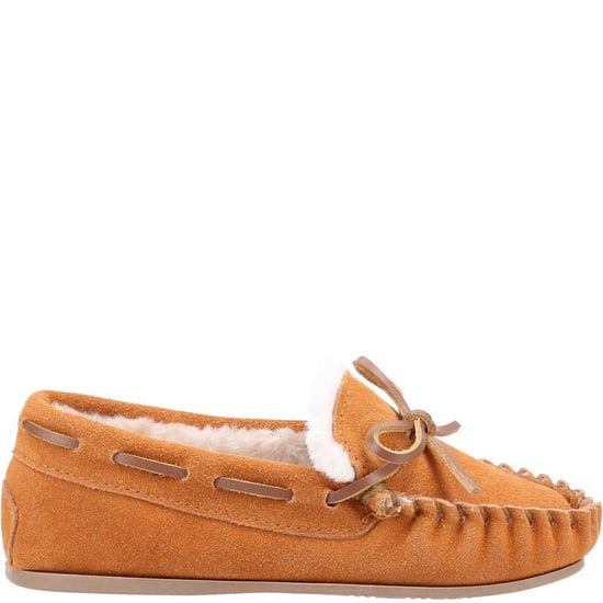 Hush Puppies Kinder/Kinder Addison Wildleder Hausschuhe (Tan) - Image 3