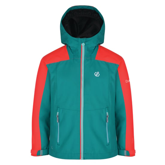 Dare 2B - Veste imperméable AVAIL - Enfant (Vert/ Orange) - Image 1