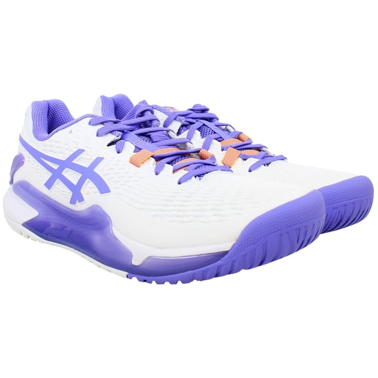 Asics Gel-Resolution 9 Damen Weiß Tennisschuhe - Image 5