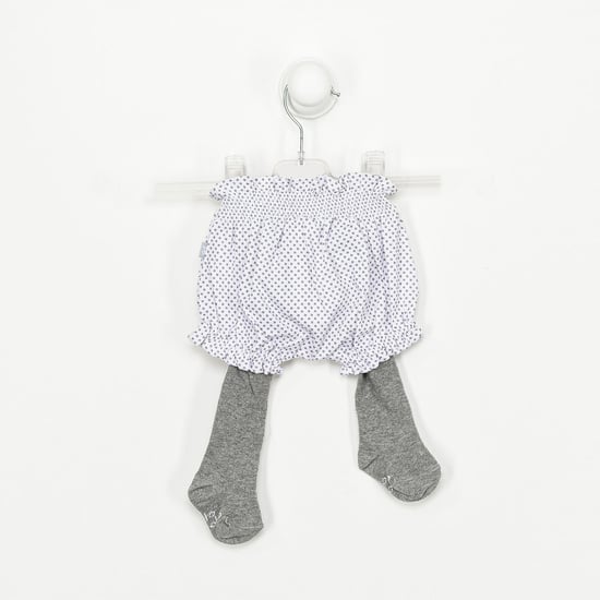 Bloomers with tights 3300W17 baby
