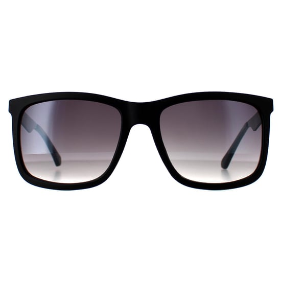 Guess Rectangle Mens Matte Schwarz Rauch Gradient GF0171 - Image 1