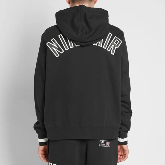 Nike Air Herren Zip durch Trainingsanzug Set voll in schwarz - Image 4