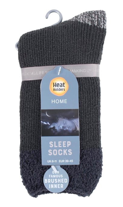 HEAT HOLDERS - Warme Luxus Fleece gefütterte Herren Lounge Bett Socken - Image 2