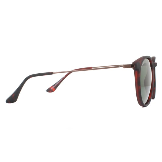 Montana Sunglasses MP33 D Brown Turtle Rubbertouch G15 Green Polarized