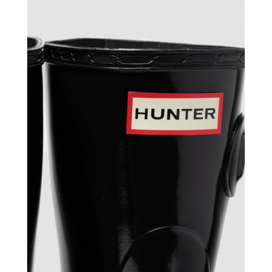 Kaufen Sie Hunter Original Short Gloss Damen Gummistiefel In Schwarz - Image 6
