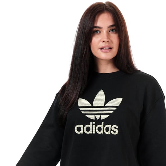 Sweat Premium Crew adidas Originals Pour Femme en Noir - Image 4