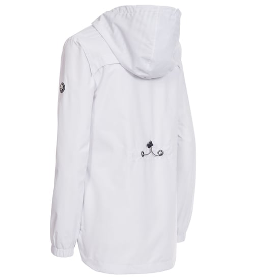 Trespass Womens/Ladies Flourish Wasserdichte Jacke (Weiß) - Image 2