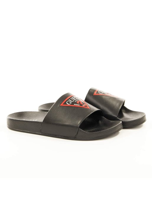 Guess Herren Classic Logo Dreieck Pantoletten - Image 1