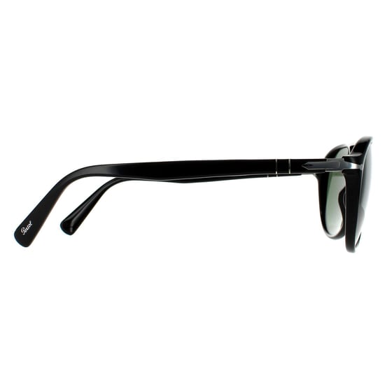 Persol Aviator Unisex Schwarz Grün Sonnenbrille - Image 4