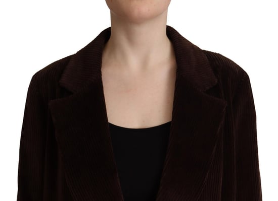 Langer doppelreihiger Trenchcoat mit Revers von Dolce & Gabbana - Image 4