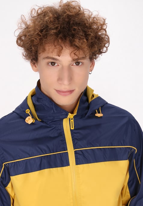 Mo Jacke Herren gelb marine - Image 5