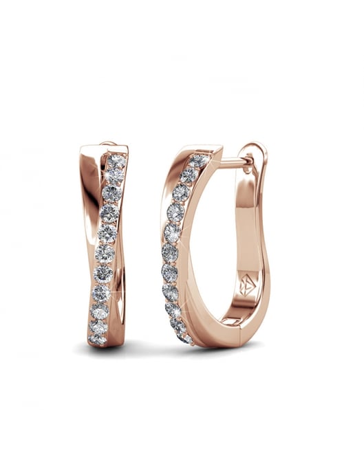 Criss und X Duo Set : Rose Gold und Kristall - Image 3