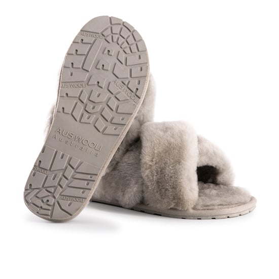 Aus Wooli Australia Women Sheepskin Wool Brighton Slippers