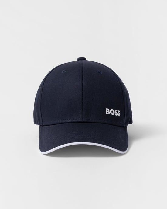 Einkaufen Für Boss Bold Baumwoll-Herrenmützen In Marineblau - Image 2