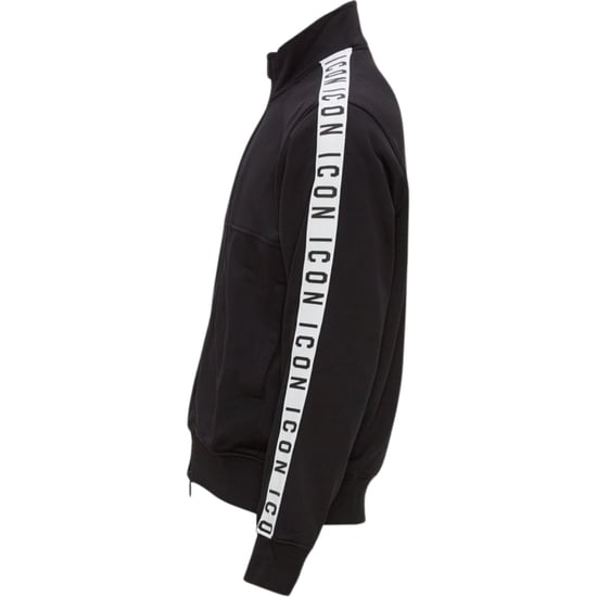 Dsquared2 Dean Sport Fit schwarze Jacke mit versiegelten armeln - Image 2