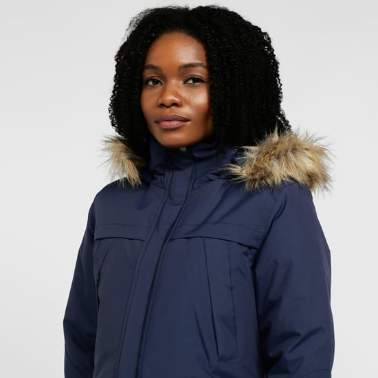 Peter Storm Women's Paloma Waterproof Parka Jacket with Faux Fur Lined Hood, Winter Coat