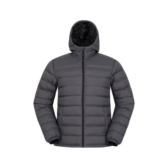 Mountain Warehouse Mens Seasons II Camo Padded Jacket (Medium Grey)