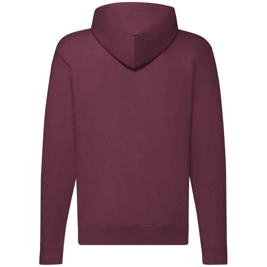 Fruit of the Loom - "Classic" Hoodie mit durchgehendem Reißverschluss für Herren/Damen Unisex (Burgunderrot) - Image 2