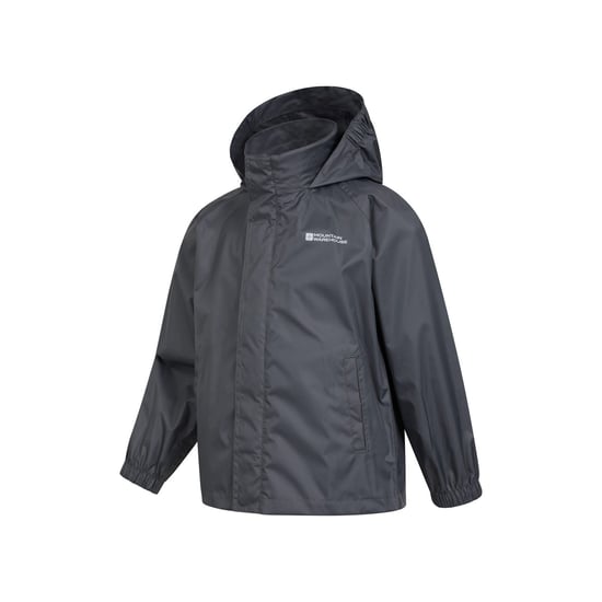 Mountain Warehouse - Veste imperméable PAKKA - Enfant (Gris) - Image 4
