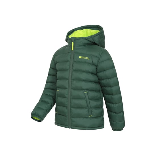 Mountain Warehouse Childrens/Kids Seasons II Padded Jacket (Khaki Grün) - Image 3
