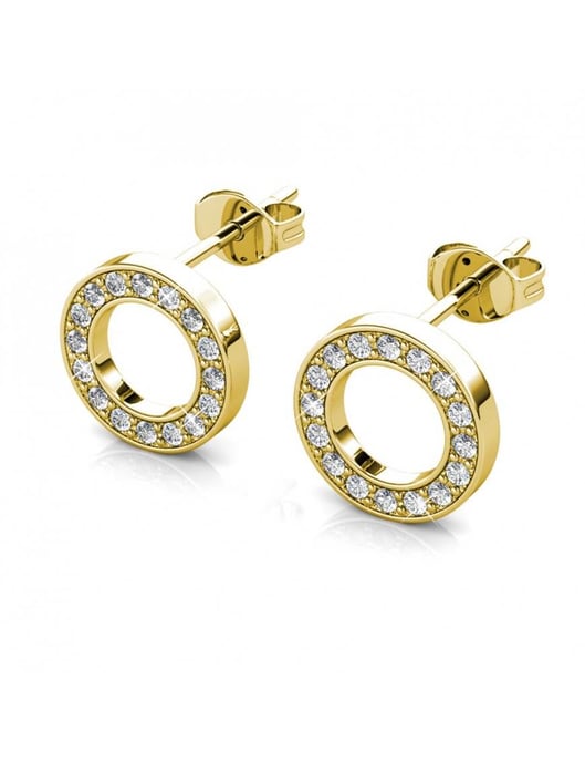 Ophir-Ohrringe - Gold und Kristall - Image 4
