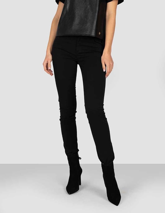 Trussardi Jeans Trousers Woman's Black