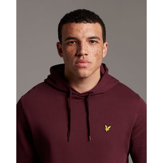 Sweatshirt � Kapuze Lyle & Scott in bordeauxrot - Image 4