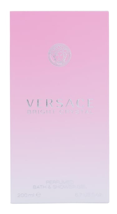 Versace Bright Crystal Bath & Shower Gel 200ml. - Image 2