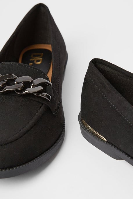 Leila Chain Loafers