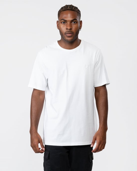 Lyle & Scott Tonal Eagle Wei�es T-Shirt - Image 1