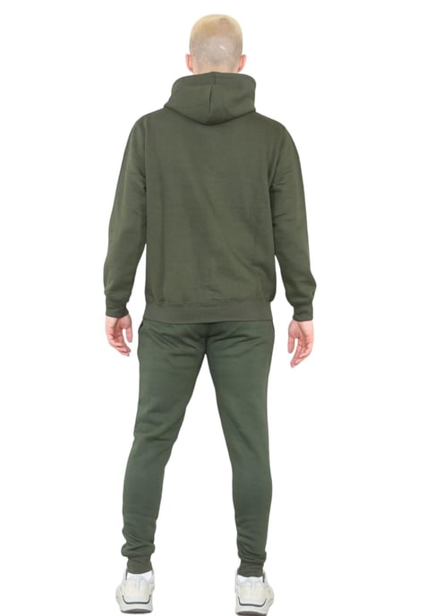 MYT Herren-Trainingsanzug mit Kapuze und Pullover in Khaki - Image 2
