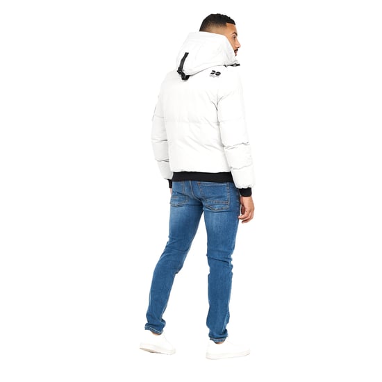 Crosshatch - "Milwaka" Jacke für Herren (Grau/Rosa) - Image 2