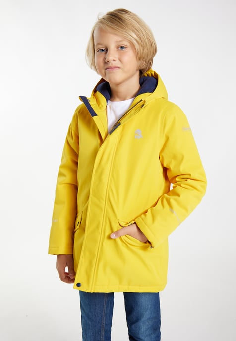 Schmuddelwedda Winterjacke Jungs dunkelgelb - Image 3