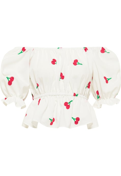 myMo Blouse cropped brodée osha - Image 1
