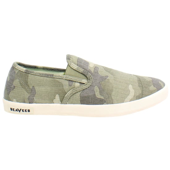 Seavees Baja Saltwash Damen Grün Slip-Ons - Image 1