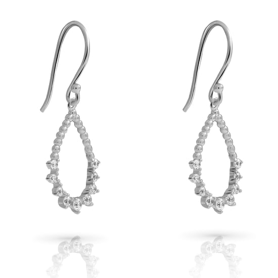 Orphelia 'Petal' Damen-Set aus 925er Sterlingsilber: Halskette + Ohrringe – Silber SET-7564 - Image 4