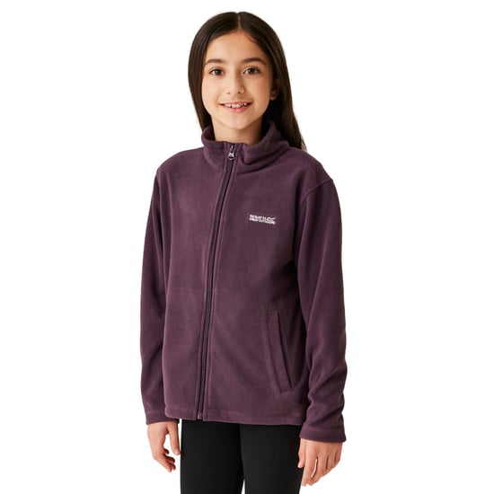 Regatta Great Outdoors Kinder Fleecejacke King II (Tiefpflaume) - Image 3