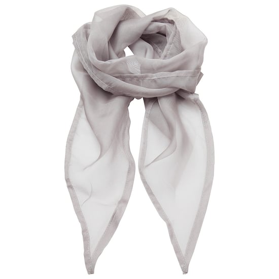 Premier - "Colours" Schal für Herren/Damen Unisex (Silber) - Image 1