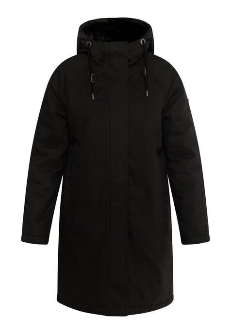 Dreimaster Winterparka Damen Schwarz - Image 1