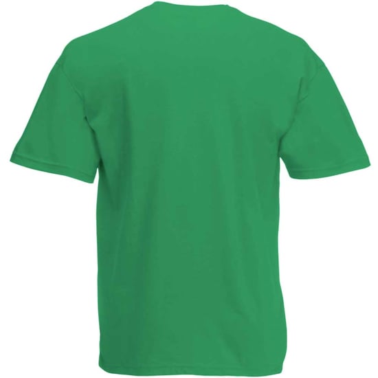 Fruit Of The Loom Valueweight T-shirt für Männer mit V-Ausschnitt, kurzärmlig (Kellygrün) - Image 2