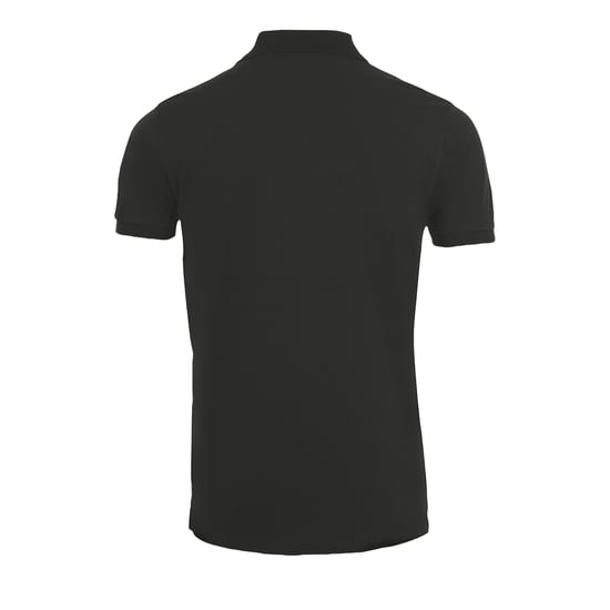 SOLS Herren Phoenix Kurzarm-Pique-Poloshirt (Schwarz) - Image 2