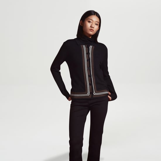 Strickjacke mit kontrastierenden Kanten - Image 2
