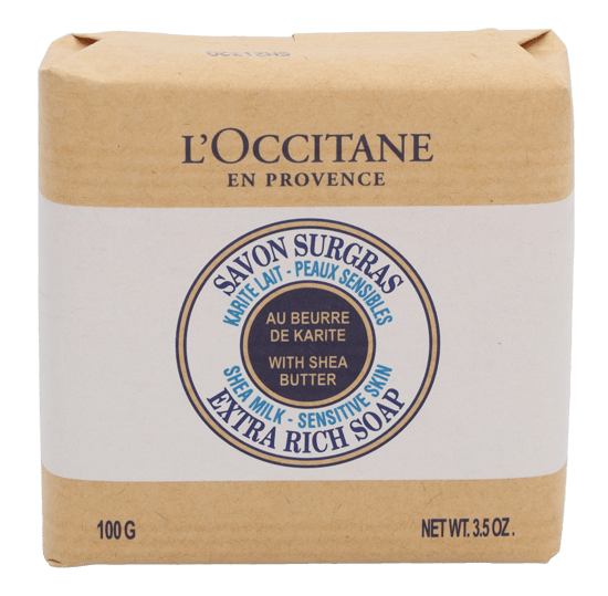 L'Occitane Shea-Milch Extra Rich Seife 100gr - Image 1