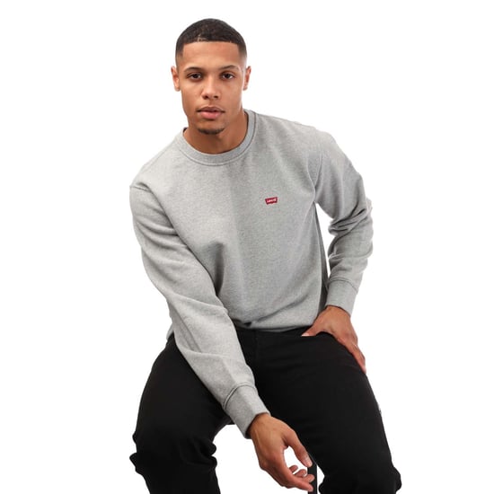 Men's Levis New Original Sweatshirt in Grey Heather