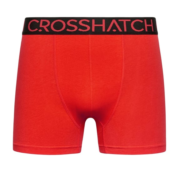 Crosshatch - "Highlighter" Boxershorts für Herren (3er-Pack) (Grün/Rot) - Image 3
